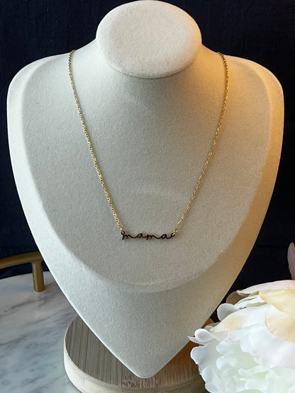 MAMA Gold Necklace