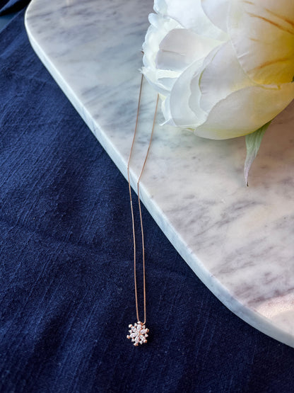 Snowflake necklace